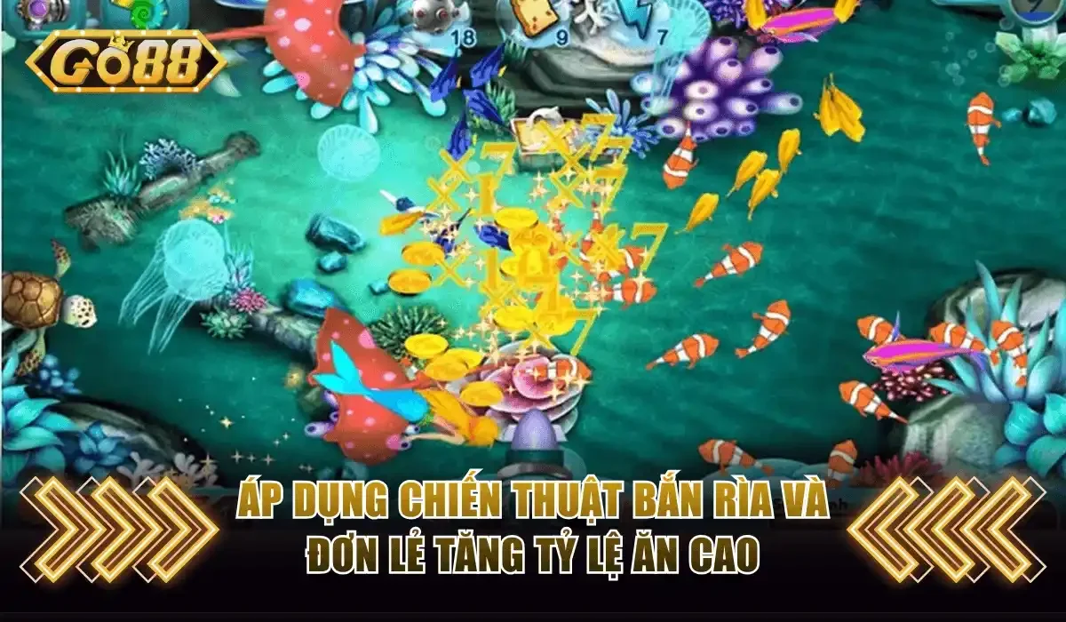 Áp dụng chiến thuật bắn rìa và đơn lẻ tăng tỷ lệ ăn cao