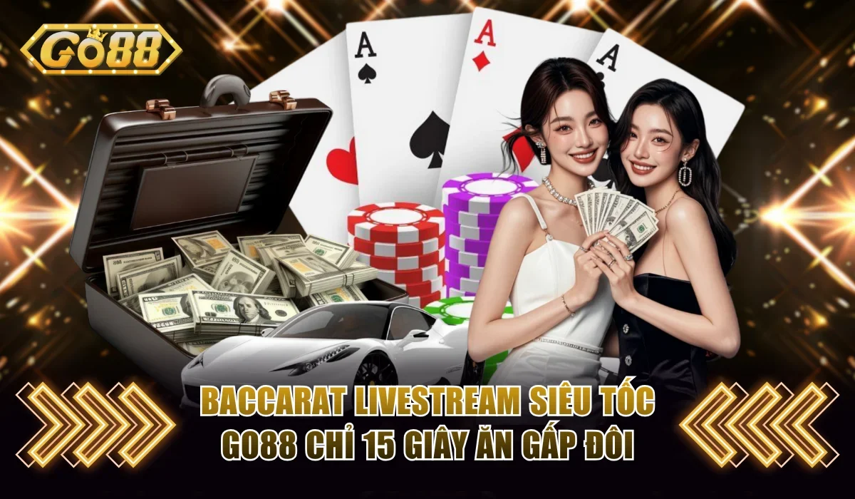 Baccarat livestream siêu tốc Go88