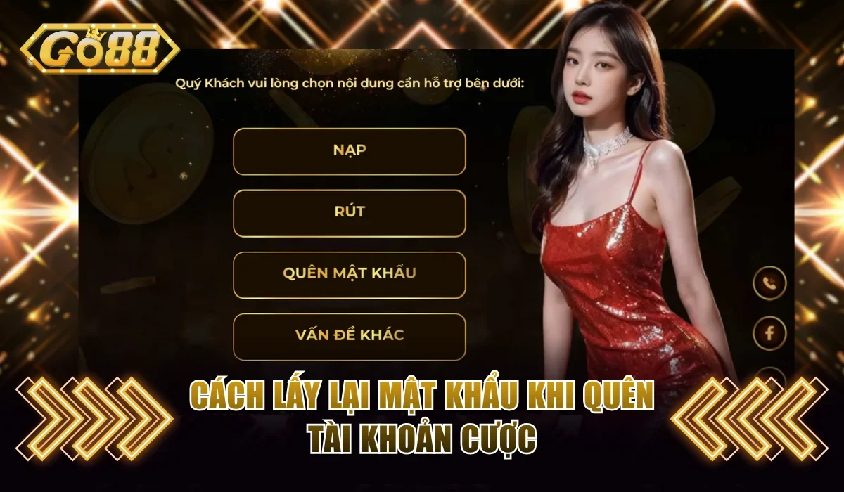 cach lay lai mat khau khi quen tai khoan cuoc