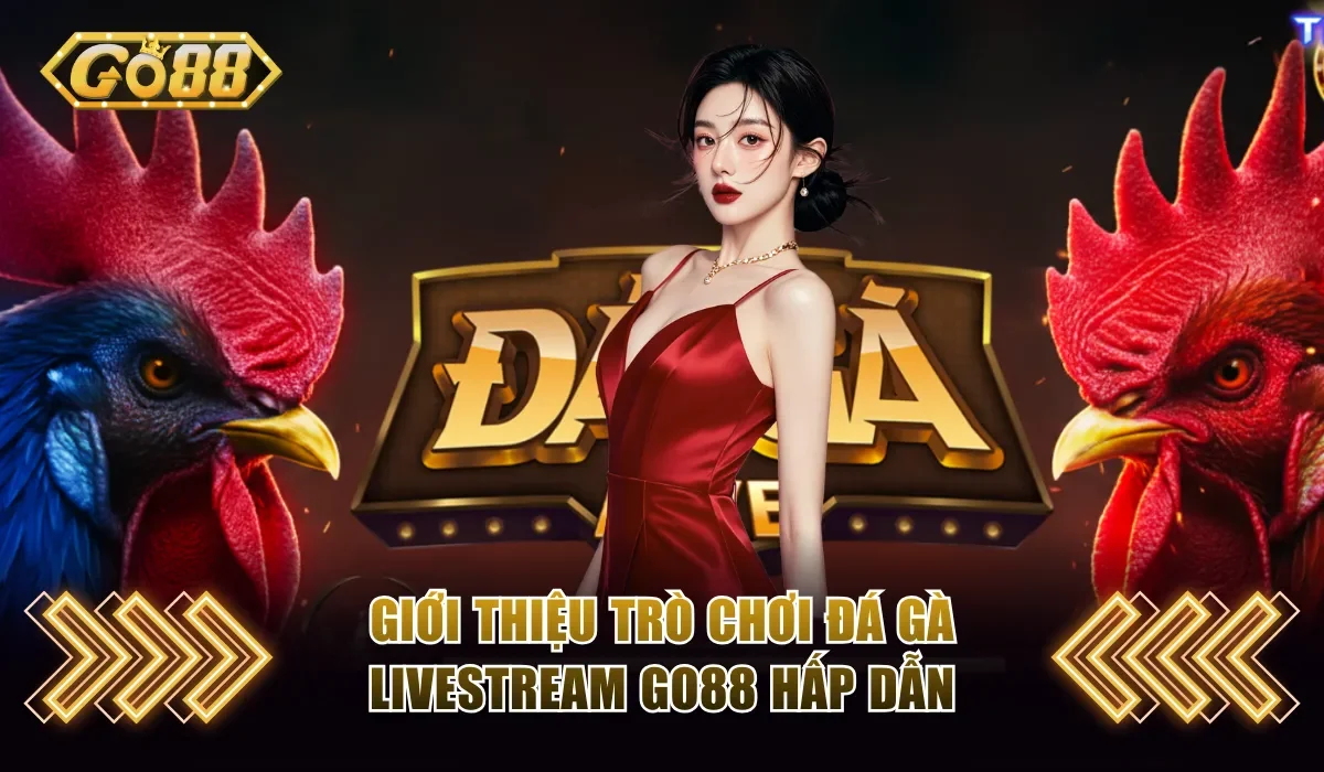 Giới thiệu trò chơi Đá Gà livestream Go88 hấp dẫn
