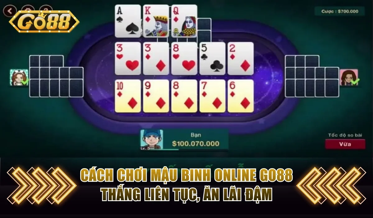 Cách chơi Mậu Binh