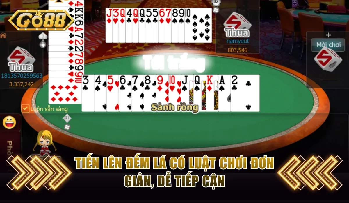 Game có luật chơi đơn và dễ nắm bắt 