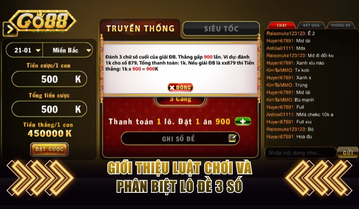 3 Càng Là Gì? Hướng Dẫn Chơi Chuẩn Và Chi Tiết Nhất 2 Giới thiệu luật chơi và phân biệt lô đề 3 số