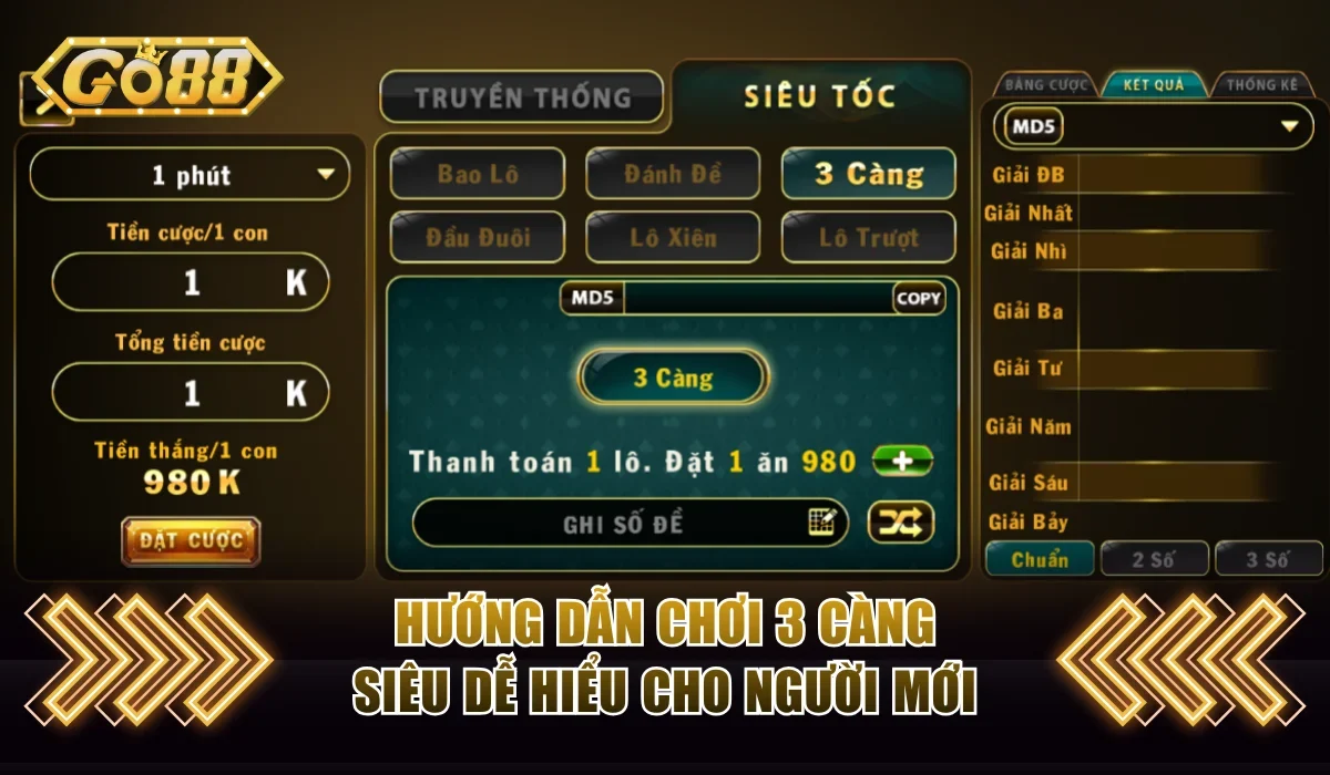 3 Càng Là Gì? Hướng Dẫn Chơi Chuẩn Và Chi Tiết Nhất 3 Hướng dẫn chơi 3 càng siêu dễ hiểu cho người mới