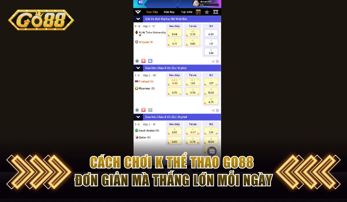 K thể thao GO88
