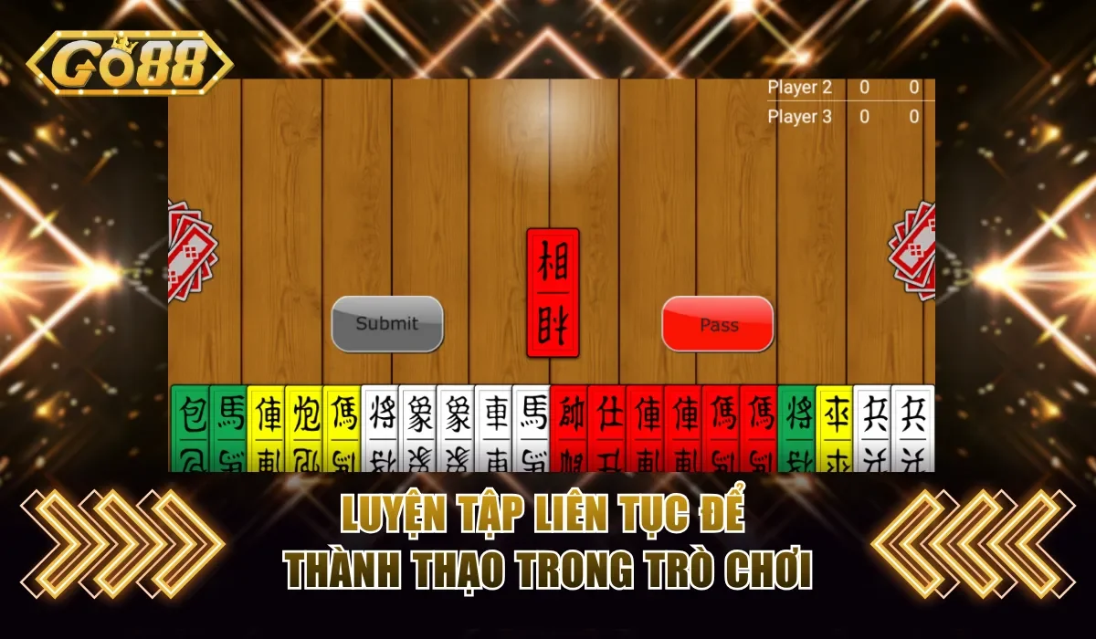 Luyện tập liên tục để thành thạo trong trò chơi